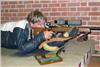 Ron Gough Shooting Prone Target Rifle
 © Ron Gough